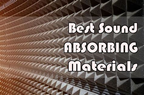 7 Best Sound Absorbing Materials to Improve the Acoustics in Your Room