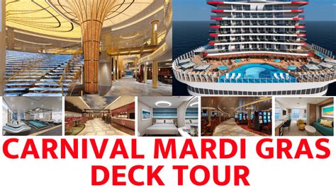 Carnival Mardi Gras Deck Tour 2019 [VIDEO]