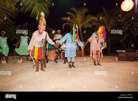 Garifuna perform traditional dance. Garifuna music and dance are an ...