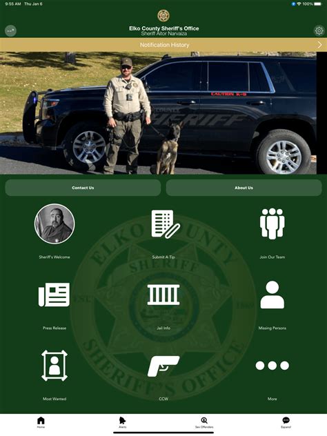 Elko County Sheriffs Office Free Download App for iPhone - STEPrimo.com