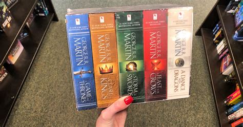 Amazon: Game of Thrones 5-Book Boxed Set Only $29.97 Shipped