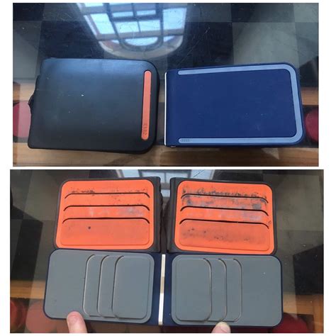 My 7yr old dosh wallet vs my new dosh wallet! : r/Wellworn