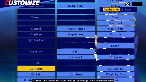 Persona 4 Arena: Story, challenge, network and lesson mode screenshots