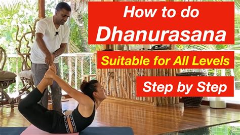 How to do Dhanurasana Step by Step - Suitable for All Level of ...