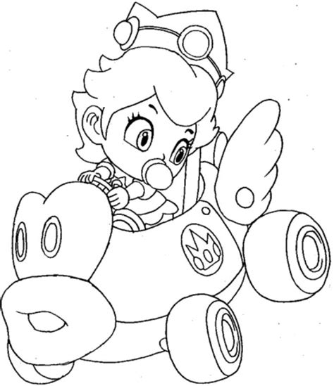 Baby Peach Coloring Pages - Coloring Home