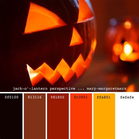 October | Halloween color palette, Halloween colors scheme, Color combos