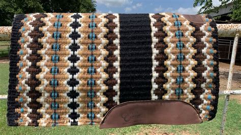 Branding Iron Saddle Blanket by Mayatex - Custom Saddle Pad For Your Horse | Cutter Classic