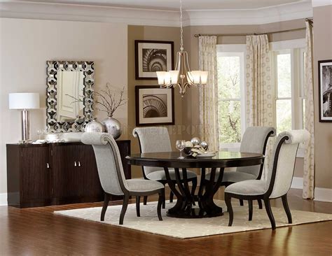 Savion Dining Room Set 5494-76 in Espresso by Homelegance