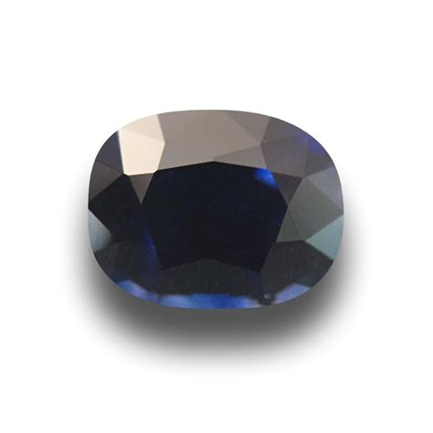 1.18 Carats Natural Medium Dark Blue Sapphire |Gemstone|Certified| Sri ...