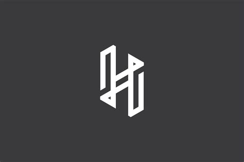 Premium Letter H Logo, a Branding & Logo Template by BrandSemut | Logo design typography, Letter ...