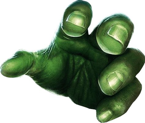 Hulk hand PNG