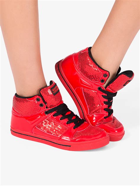 Womens High Top Sneaker - Shoes | Gotta Flurt KICKS | DiscountDance.com