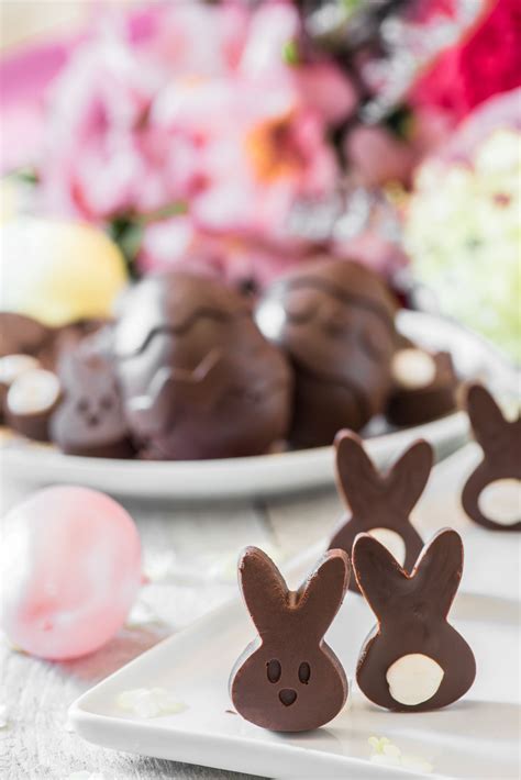 Easy To Make Perfect Mini Chocolate Easter Bunnies