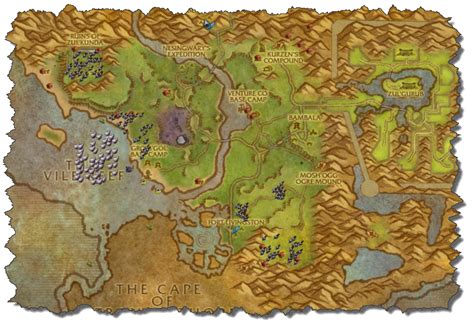 Stranglethorn Vale Map