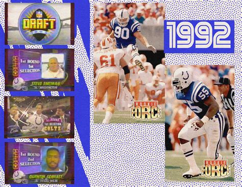 1992 NFL Draft - Colts Pick First & Second — The Amazing Blaze Zine