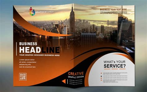 1+ Best Free Corporate Bi Fold Brochure Design PSD Templates To Download - GraphicsFamily