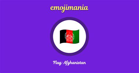 🇦🇫 Flag: Afghanistan emoji Copy & Paste - Emojimania