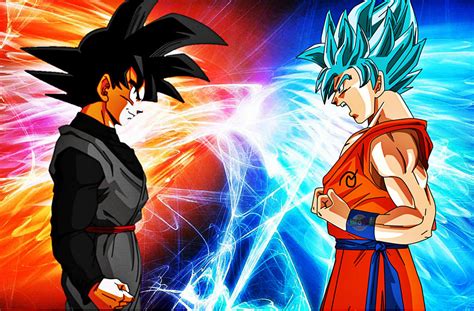 Goku VS Black Face to face by LordAries06 on DeviantArt