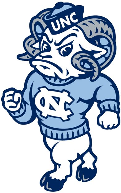 North Carolina Tar Heels Secondary Logo - NCAA Division I (n-r) (NCAA n ...