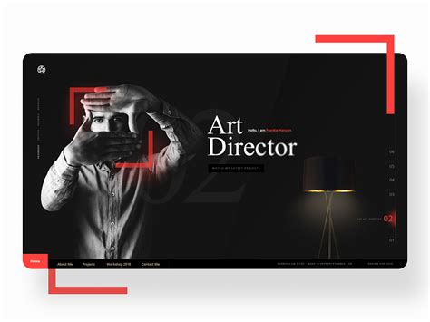 Personal Portfolio-Art Director by Debobrata Debnath on Dribbble