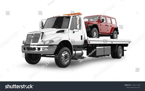 731 Flatbed Tow Truck Images, Stock Photos & Vectors | Shutterstock