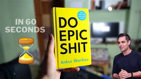 Do Epic Shit Book Summary in 60 Second - YouTube