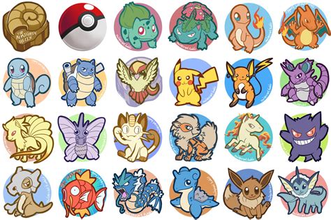 Printable Pokemon Stickers - Printable Word Searches