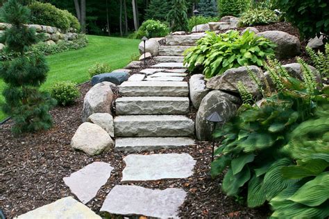 Stone, Brick and Concrete Landscaping Steps & Stairs | Southview Design ...