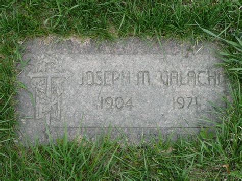 Joseph Valachi (1904 - 1971) Mafia member whose lengthy testimony before the US Senate in 1963 ...