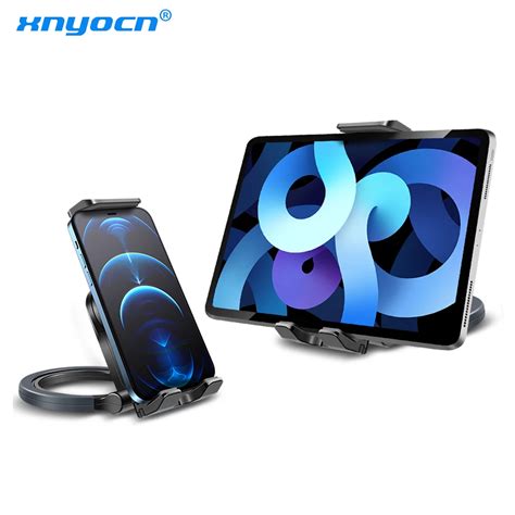 Adjustable-Tablet-Wall-Mount-Foldable-Tablet-Stand-Holder-For-iPad-Pro-12-9-iPhone12-Samsung ...