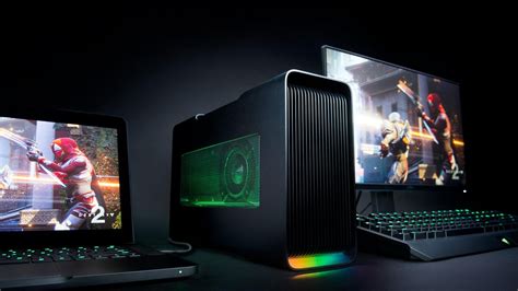 Razer Core X Aluminum External GPU Enclosure (eGPU): Compatible With Windows MacOS Thunderbolt ...