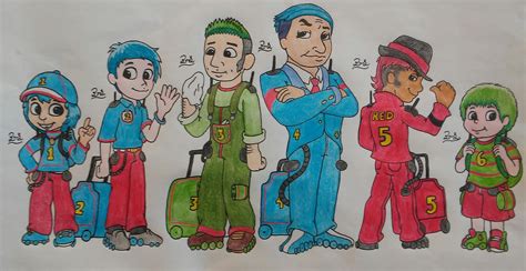 Thomas and Friends Humanized (1-6) by PilloTheStar on DeviantArt