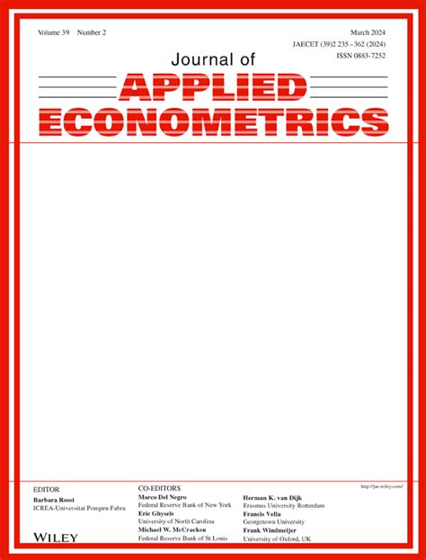 Journal of Applied Econometrics - Wiley Online Library