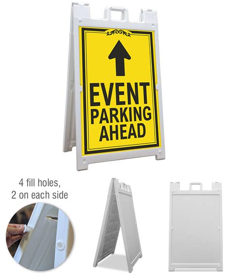 Event Parking Ahead A-Frame Sign - Free Shipping Over $49