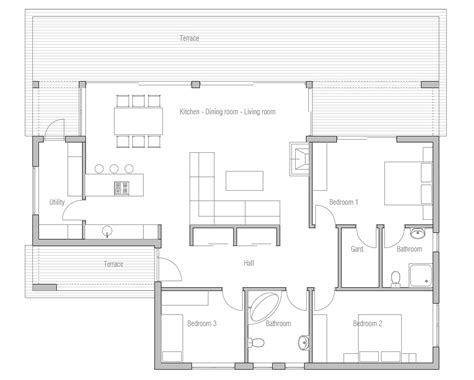 Affordable Home Plans: Economical House Plan CH140