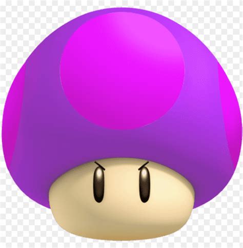 Ink Mushroom Mushroom Images Mario Kart Poisons - Poison Mushroom Mario 3d Land PNG Transparent ...