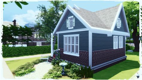 Small Suburban House | Sims 4 Houses