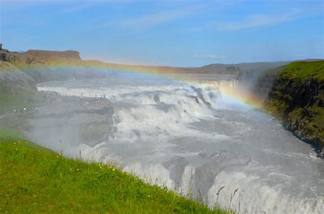 Rainbow spanning | Gullfoss waterfall on the Hvítá (White Ri… | Flickr