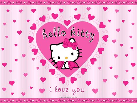 Love Hello Kitty Wallpapers - Top Free Love Hello Kitty Backgrounds ...