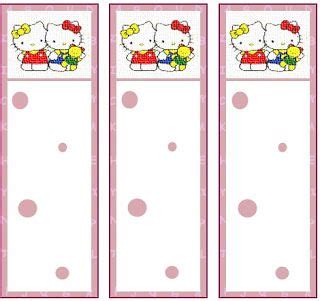 HELLO KITTY BOOKMARKS | learningenglish-esl (With images) | Hello kitty printables, Hello kitty ...