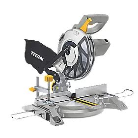 Refurb Titan TTB795MSW 210mm Electric Single-Bevel Compound Mitre Saw 240V | Mitre Saws ...