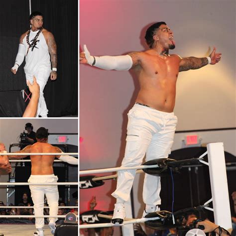 Umaga's son Zilla Fatu made his debut last night at Reality of ...