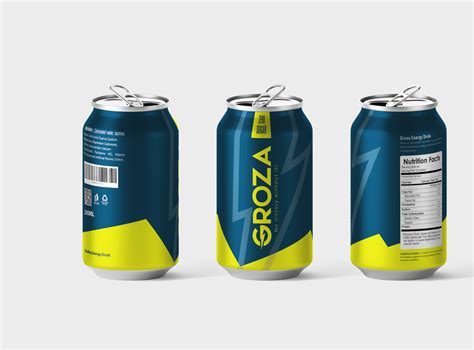 Beverage Can Design by Youmad Design on Dribbble