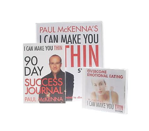 'I Can Make You Thin' 5CD & Journal Weight Loss System by Paul McKenna - QVC UK