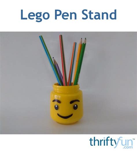 Lego Pen Stand | ThriftyFun