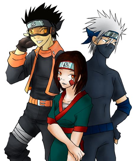 _+ Obito, Rin and Kakashi +_ by BlackKetchup on DeviantArt