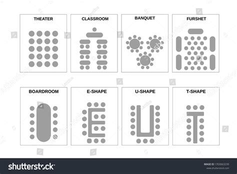 1,855 Meeting Room Table Arrangements Images, Stock Photos, 3D objects ...