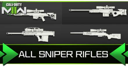 All Sniper Rifles | Modern Warfare 2 (MW2)｜Game8