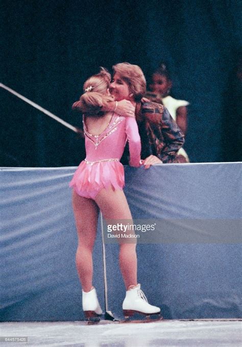 Tonya Harding of the USA performs in the fall Skate America figure ...