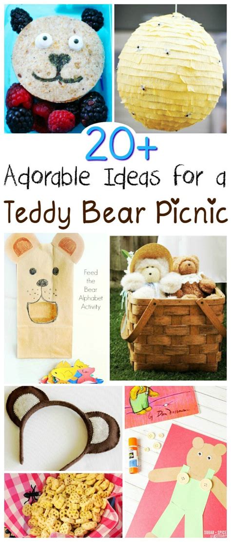 20+ Teddy Bear Picnic Ideas ⋆ Sugar, Spice and Glitter